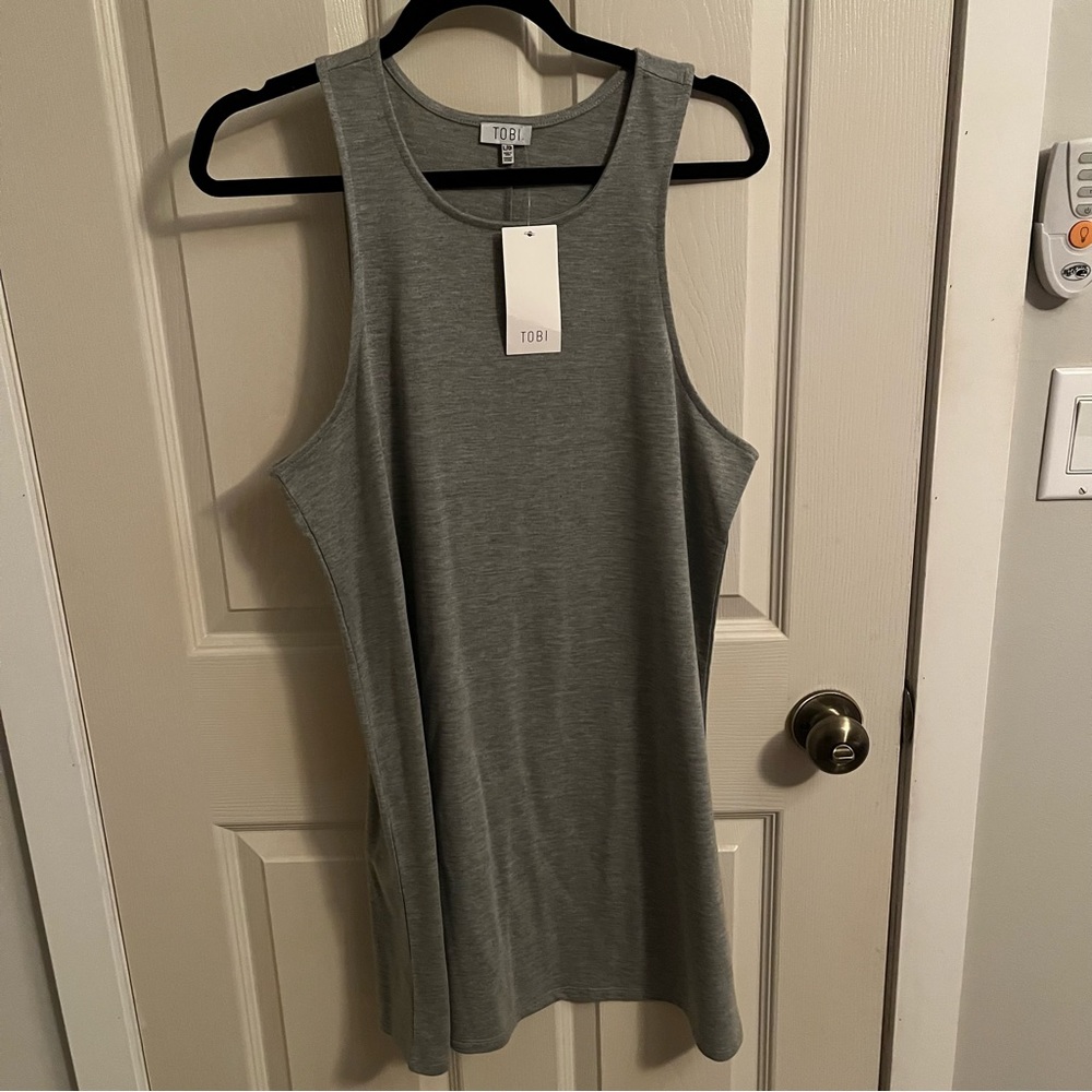Tobi Woman’s Grey Tank Dress